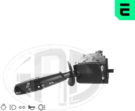 ERA 440168 Bryter komplett rattstamme