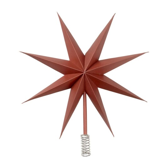 Broste Copenhagen Juletrestjerne Ø 30 cm Pompeian red Broste Copenhagen Juletrestjerne Ø 30 cm Pompeian red