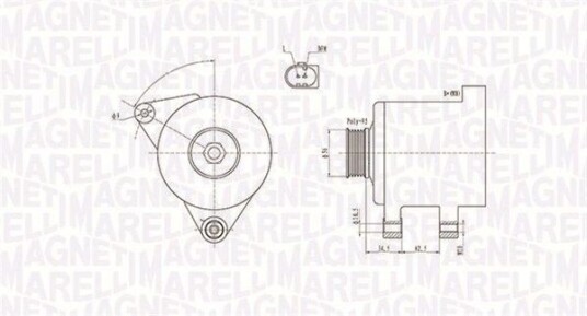 Dynamo MAGNETI MARELLI 063731546010