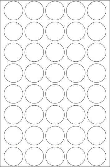 Herma Tegningetikett 19 Mm Diameter Gjennomsiktig Polyester En Pakke 640 Herma Tegningetikett 19 Mm Diameter Gjennomsiktig Polyester En Pakke 640