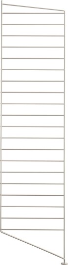 String Golvgavel 115 Beige 2 Pack Hyller & Hyllesystem Nils Strinning Metall String Golvgavel 115 Beige 2 Pack Hyller & Hyllesystem Nils Strinning Metall
