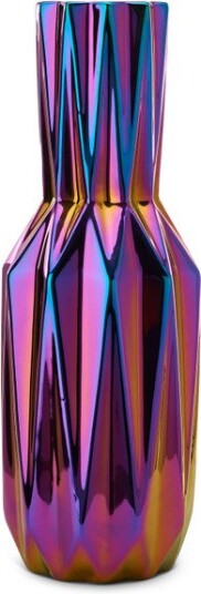 POLSPOTTEN Vase Oily   Multi/patterned   Ø14X H41.5CM
