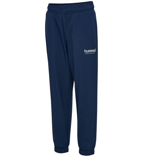 Hummel Tracksuit bukser hmlJr Loose Tracksuit Blå Hummel Tracksuit bukser hmlJr Loose Tracksuit Blå