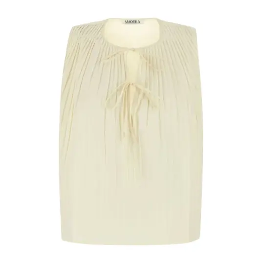Amotea Dame Bluser & Skjorter Beige M,