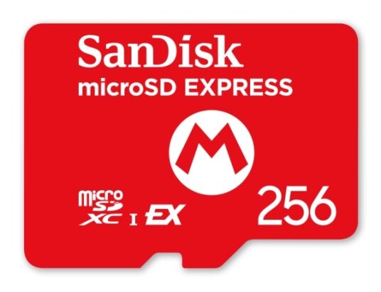 Sandisk microSD Express kort 256 GB   Switch 2