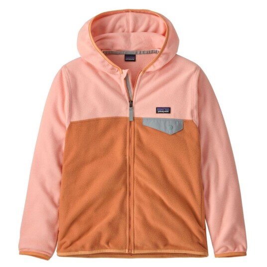 Patagonia   Kids Micro D Snap T Fleece Jacket Rock Melon   L 12år | Barn