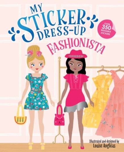 My Sticker Dress-Up: Fashionista av Louise Anglicas