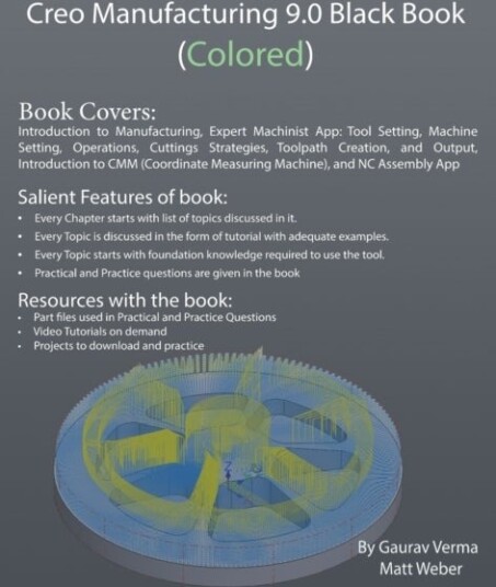 Creo Manufacturing 9.0 Black Book Colored
