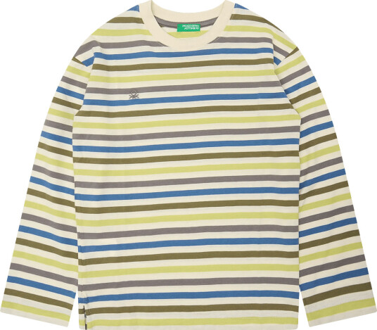 United Colors of Benetton T Shirt L/S   Cream   168
