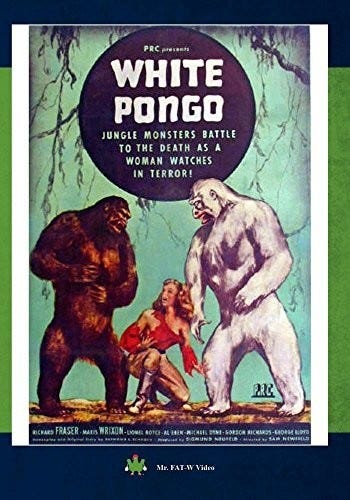 White Pongo DVD White Pongo DVD