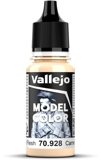 Vallejo Modellfarge Light Flesh 18ml for Modellbygging Vallejo Modellfarge Light Flesh 18ml for Modellbygging