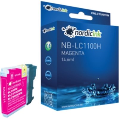 Nordicink magenta Blekkpatron 1.050 sider CHLC1100HYM