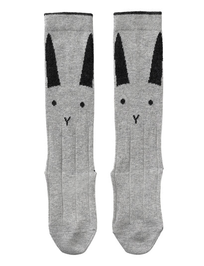 Liewood Sofia Cotton Knee Socks 2 Pack Grey 17-18