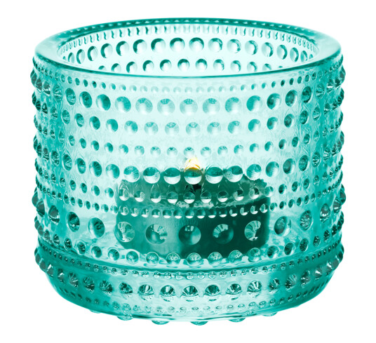 Iittala Kastehelmi Lyslykt 64 mm Vanngrønn