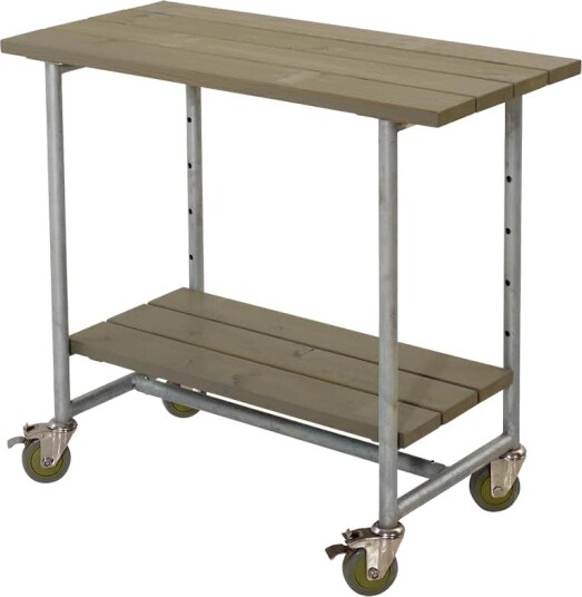 Grillbord m/1 hylle PLUS Urban gråbrun