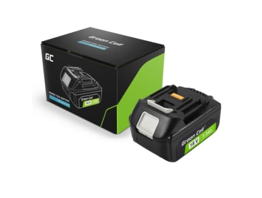 Green Cell 18V 3Ah Li-Ion Batteri til Makita Elektroverktøy Green Cell 18V 3Ah Li-Ion Batteri til Makita Elektroverktøy