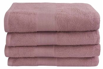 ByBorg Badelakan - 100x150 cm - Rosa - Premium By Borg