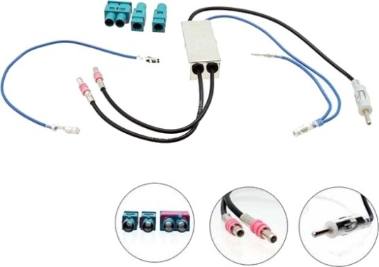 Ct27aa76 Dobbelt Antenne Adapter Vw Ct27aa76 Dobbelt Antenne Adapter Vw