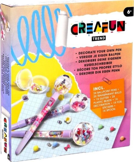 Creafun Trend Pen Hobbysett Dekorere Penner