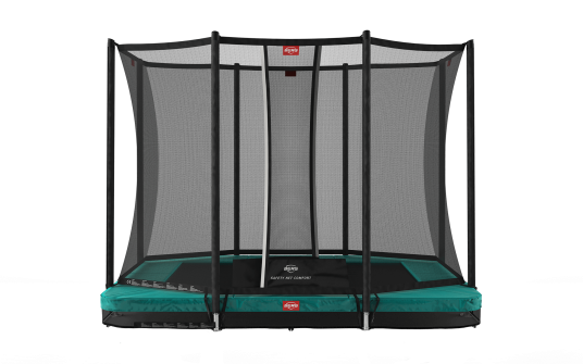 BERG Ultim Favorit InGround 280 Green + Safety Net Comfort