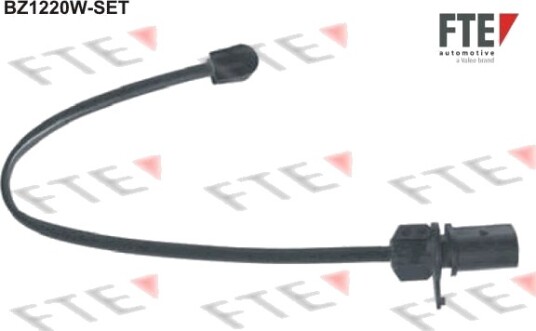 Slitekontakt bremsekloss FTE 9410157 Slitekontakt bremsekloss FTE 9410157