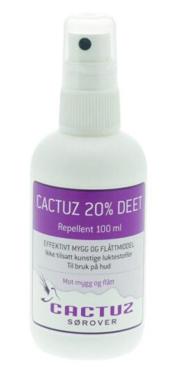 Cactuz 20% DEET Myggspray 100ml Cactuz 20% DEET Myggspray 100ml