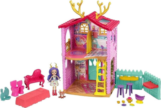 Enchantimals Enchantimal'S Deer House Enchantimals Lekesett Dukkehus Gyj18