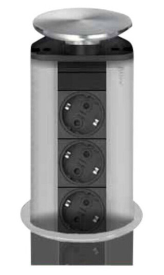 EVOline Port Steel - 3x stikk, stållokk - 1504115