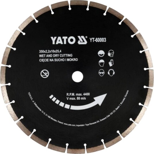 YATO YT 60003 Mellomleggsskive vinkelsliper