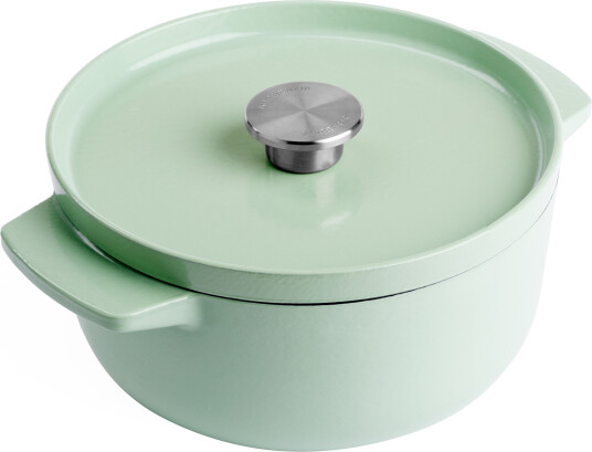 Kitchenaid Støpejernsgryte 22 cm/3,3 liter pistachio Kitchenaid Støpejernsgryte 22 cm/3,3 liter pistachio