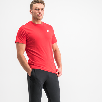 Nike Club Tee Mns Red XL