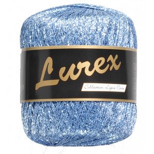 Lammy Lurex Garn 04 Lyseblå Lammy Lurex Garn 04 Lyseblå