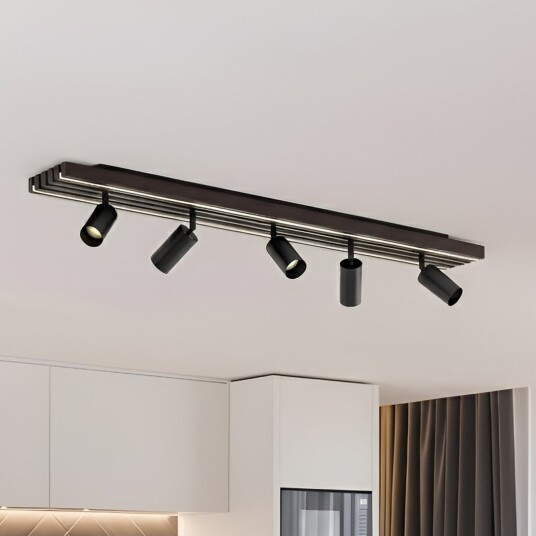 Taklampe Lucande Tiron dimmbar Trefarget Stue Tre Moderne 13.5 19 Trefarget