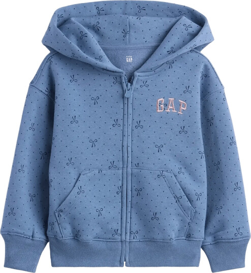 GAP Baby & Toddler Vintagesoft Logo Zip Hoodie Blue 80/86 GAP Baby & Toddler Vintagesoft Logo Zip Hoodie Blue 80/86