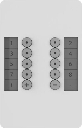Chauvet Prof. ILU-LOGICWALLCON Log. Wall Kontroller, Remote - Drive,Sort
