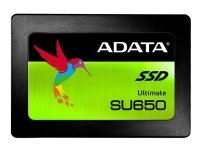 ADATA Ultimate SU650 240GB SATA 6Gb/s Intern SSD - 2.5" Sort