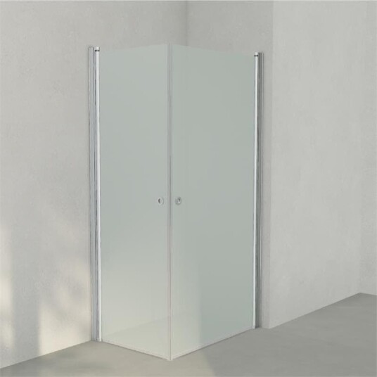 INR Iconic Nordic Rooms Dusjhjørne Linc Angel Original, Frostet/stripe Glass Matt Aluminium / 70x100cm Frostet INR Iconic Nordic Rooms Dusjhjørne Linc Angel Original, Frostet/stripe Glass Matt Aluminium / 70x100cm Frostet