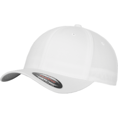 Flexfit Baseball Wooly Combed caps unisex White L/Xl