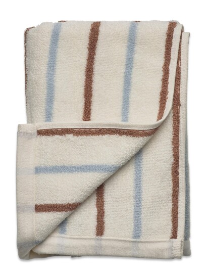 OYOY Living Design Raita Towel - 50X100 Cm White OYOY Living Design ICE BLUE 100X50CM