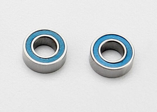 Traxxas TRX-7019 Ball bearings  blue rubber sealed (4x8x3