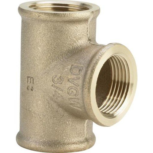 Viega Rødgods T-Stykke 1" Vannfittings for Bruksvann