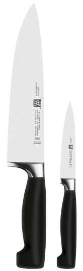 Zwilling Four Star Knivsett 2 deler Urtekniv + Santokukniv Zwilling Four Star Knivsett 2 deler Urtekniv + Santokukniv