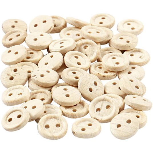 Treknapper Creativ Company Dia 8 mm 2 Hull 50 St/1 Pk Treknapper Creativ Company Dia 8 mm 2 Hull 50 St/1 Pk