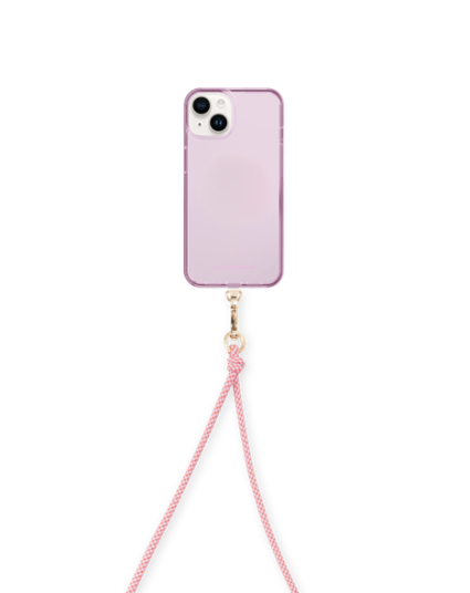 iPhone 14 / 13 Ideal Of Sweden Clear Deksel - Light Pink