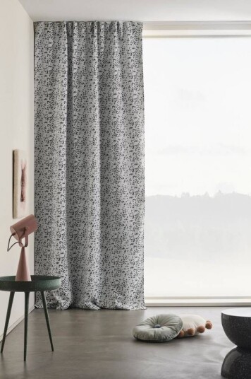 Jotex LETICIA gardin med multifunksjonsbånd - 1 lengde Grå 1687334-01-0 1707252-03-220