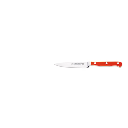 Skrellekniv 10 cm Stål/Plast Rød