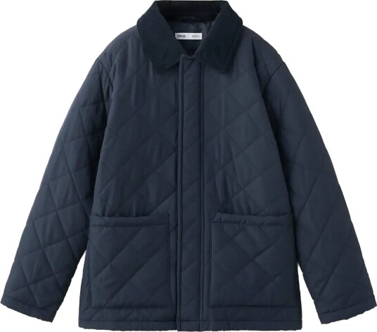 Mango Anorak Husky1 Navy 11