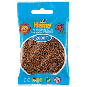 Hama Mini Perler 501-76 Nougat  2000 stk