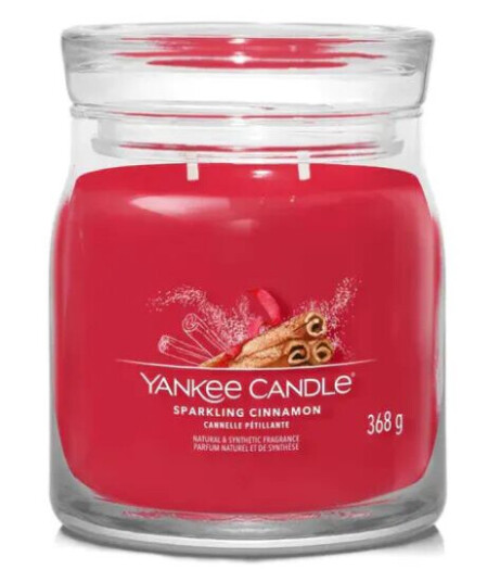 Yankee Candle Signature Large Sparkling Cinnamon 368 g Duftlys