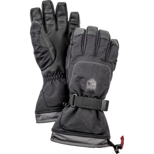 Hestra Gauntlet Sr. 5-finger 6, Black/Black